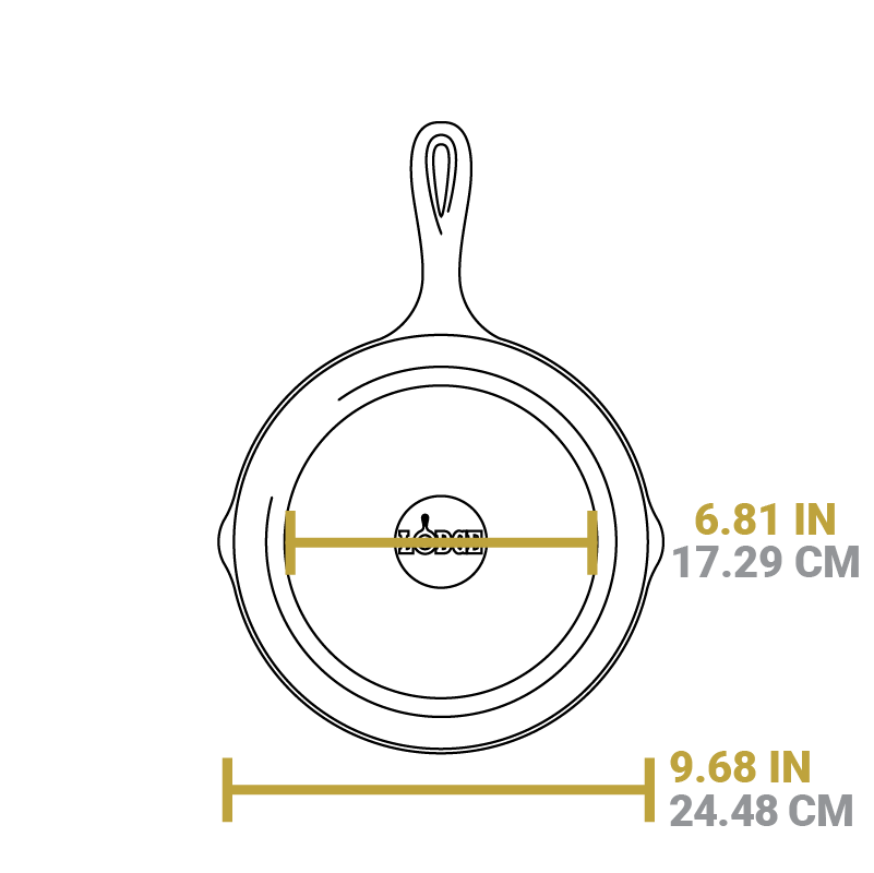 Lodge Castiron - Classic Cast Iron Skillets - Image 22