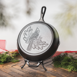 Lodge Ironware - Lodge Ironware - 10.25 Inch Seasoned Cast Iron Cardinal Skillet