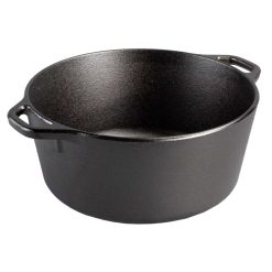 Alternative view of Lodge Castiron - 5 Quart Cast Iron Double Dutch Oven