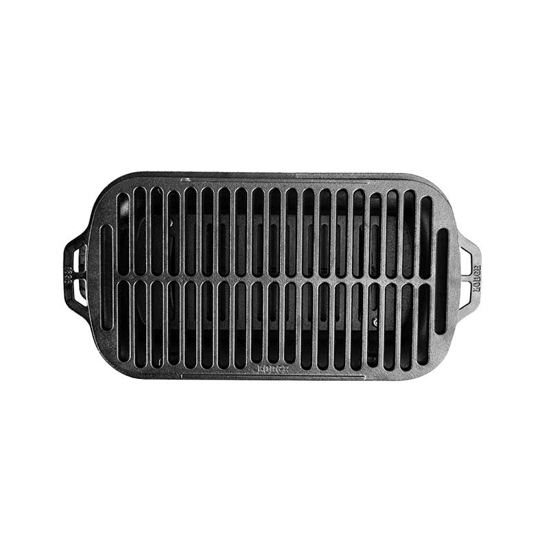 Lodge Ironware - Sportsman’s Pro Cast Iron Grill™ - Image 2
