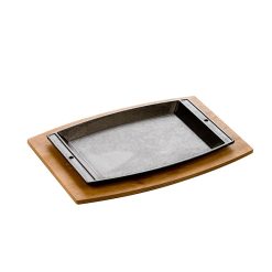 Alternative view of Lodge Ironware - Rectangular Griddle