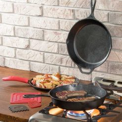 Alternative view of Lodge Castiron - Essential Seasoned Cast Iron Pan Set