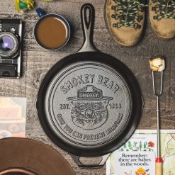 Lodge Castiron - 10.25 Inch Seasoned Cast Iron Smokey Bear Skillet