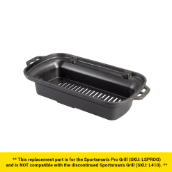 Lodge Ironware - Sportsman's Pro Grill Fire Bowl