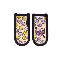 Alternative view of Lodge Castiron - Conversation Heart Handle Holders, Set of Two