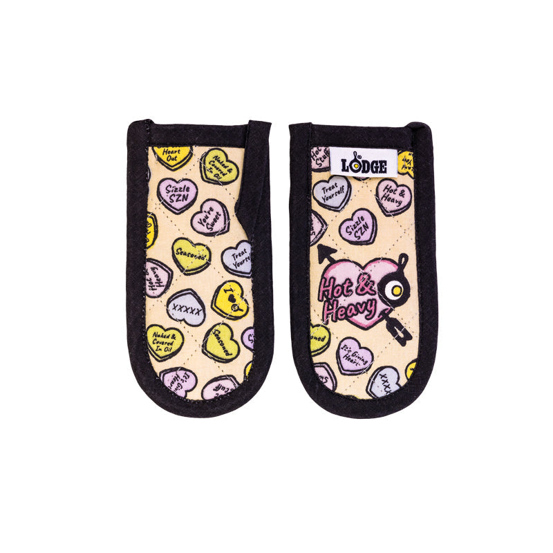 Lodge Castiron - Conversation Heart Handle Holders, Set of Two - Image 2
