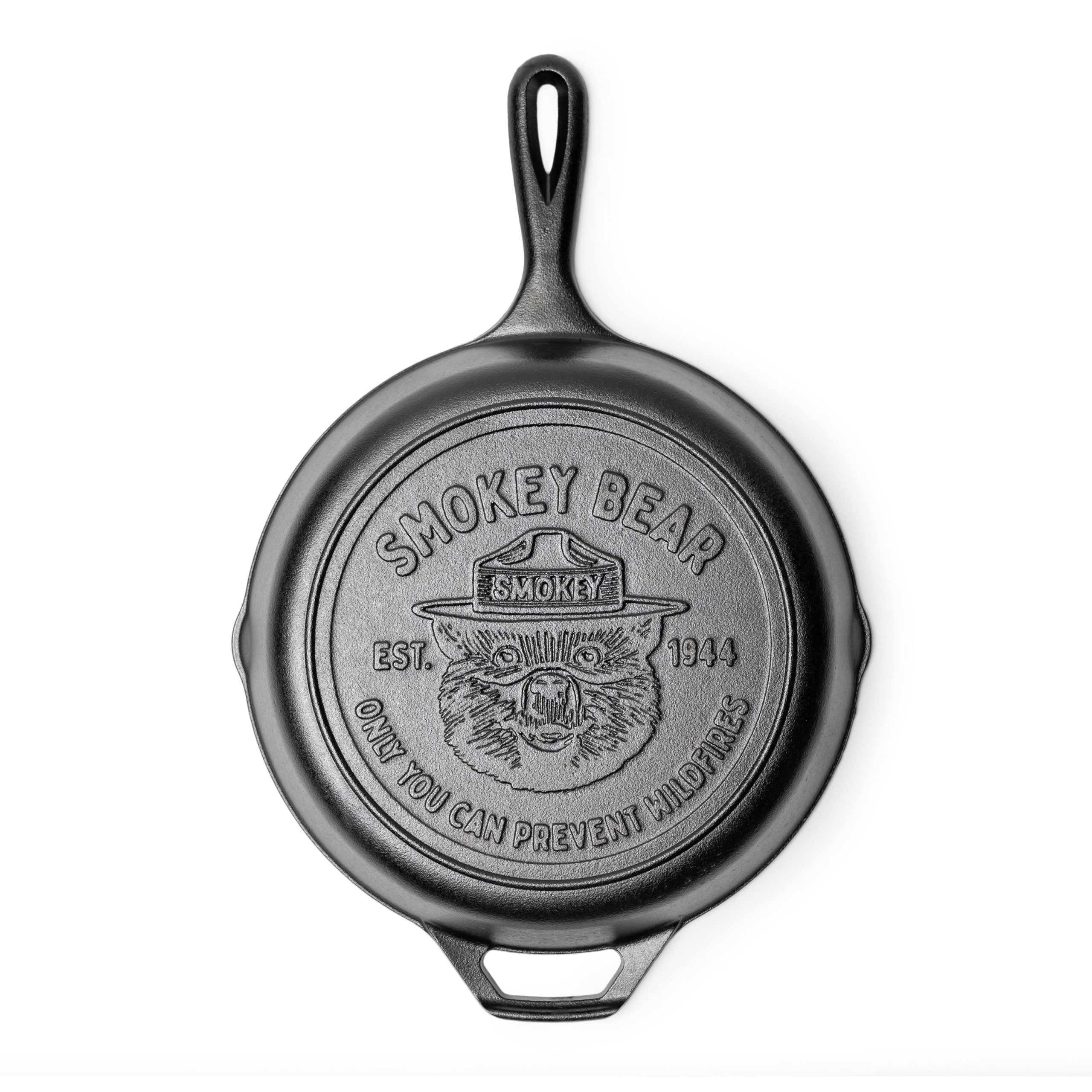 Lodge Castiron - 10.25 Inch Seasoned Cast Iron Smokey Bear Skillet - Image 4