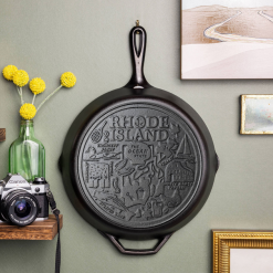 Alternative view of Lodge Castiron - American Road Trip: 12 Inch Seasoned Cast Iron Skillet, Rhode Island