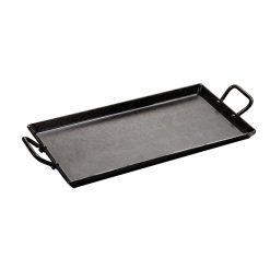 Lodge Castiron - 18 x 10 Inch Seasoned Carbon Steel Griddle