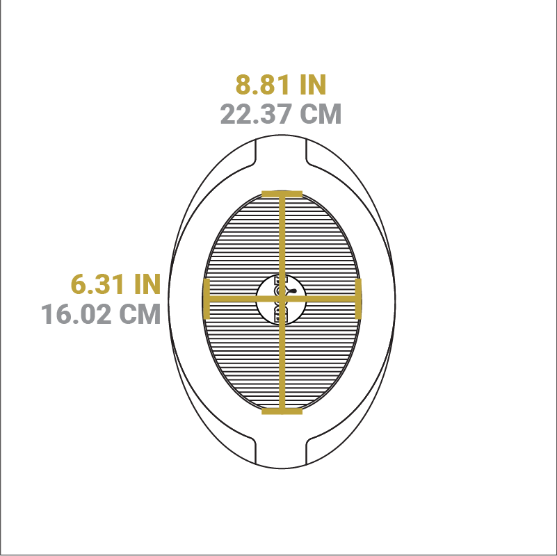 Lodge Ironware - Oval Silicone Underliner - Image 4