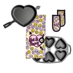 Lodge Castiron - The Sweetheart Pan Set