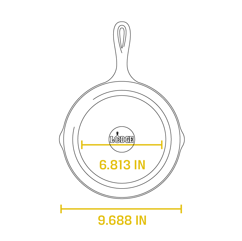 Lodge Castiron - Classic Cast Iron Skillets - Image 90