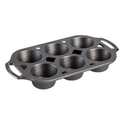 Lodge Ironware - Seasoned Cast Iron Muffin Pan