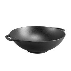 Alternative view of Lodge Castiron - 14 Inch Seasoned Cast Iron Wok