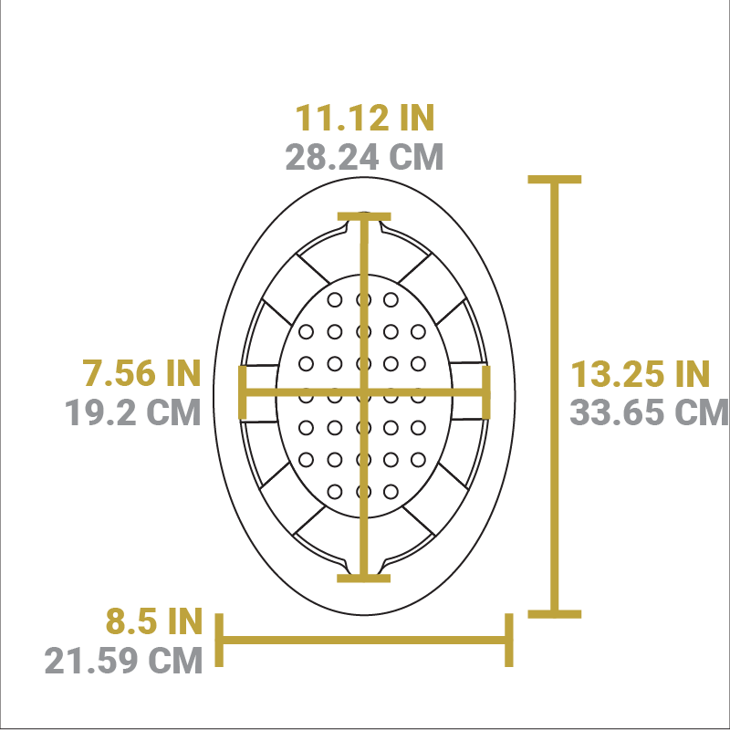 Lodge Ironware - Oval Silicone Underliner - Image 3