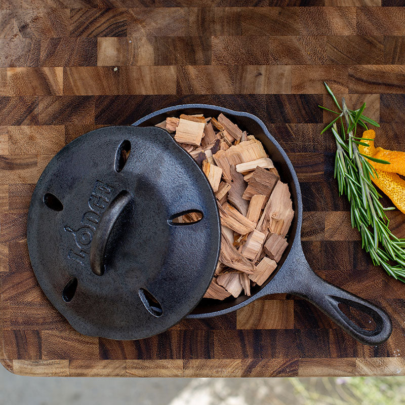 Lodge Castiron - 6.5 Inch Seasoned Cast Iron Smoker Skillet - Image 3