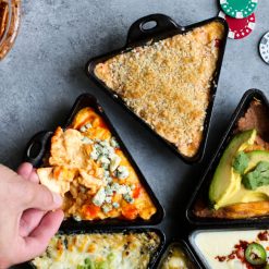 Alternative view of Lodge Castiron - Heat-Treated 10 Ounce Triangular Cast Iron Mini Server
