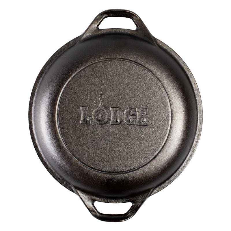Lodge Castiron - 5 Quart Cast Iron Double Dutch Oven - Image 4