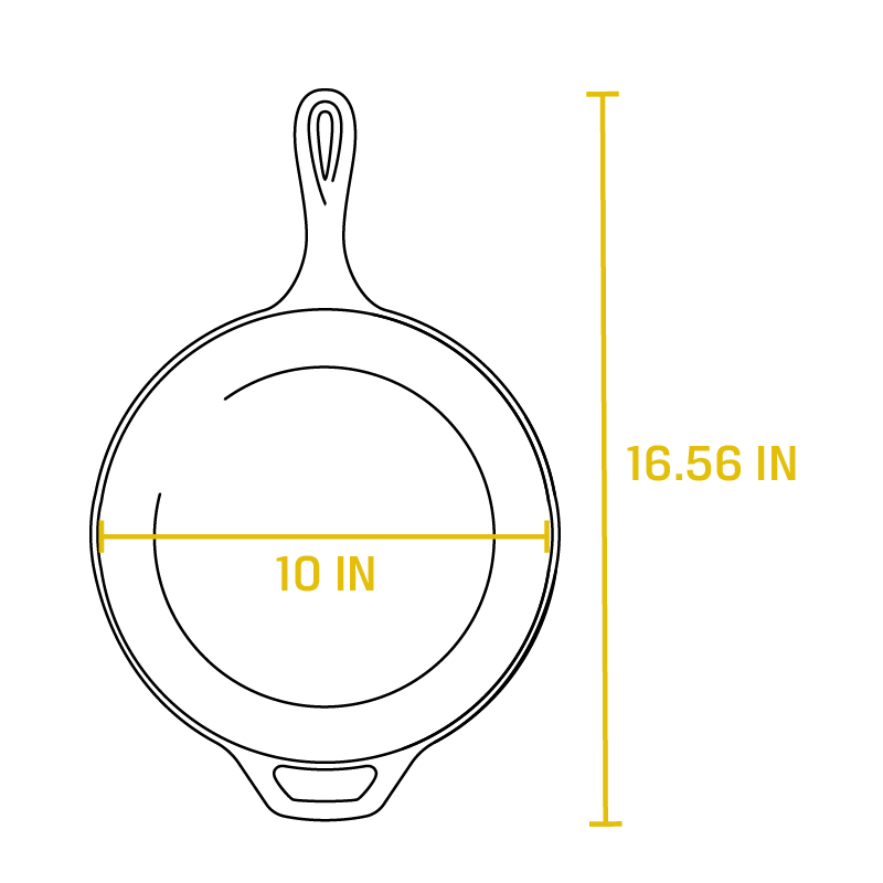Lodge Castiron - Cast Iron Deep Skillet - Image 4