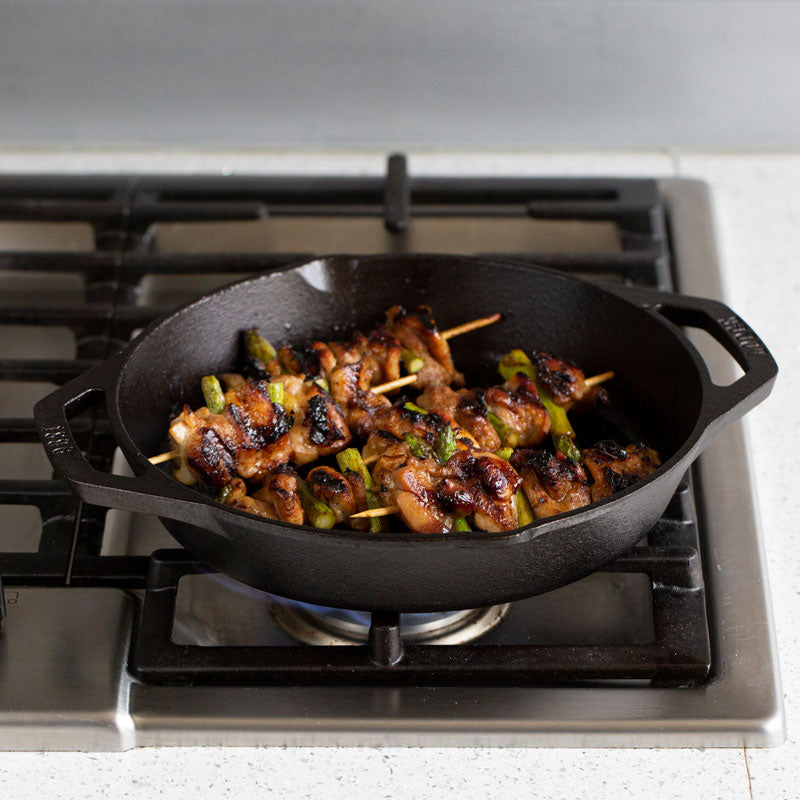 Lodge Castiron - Dual Handle Cast Iron Grill Pan - Image 4