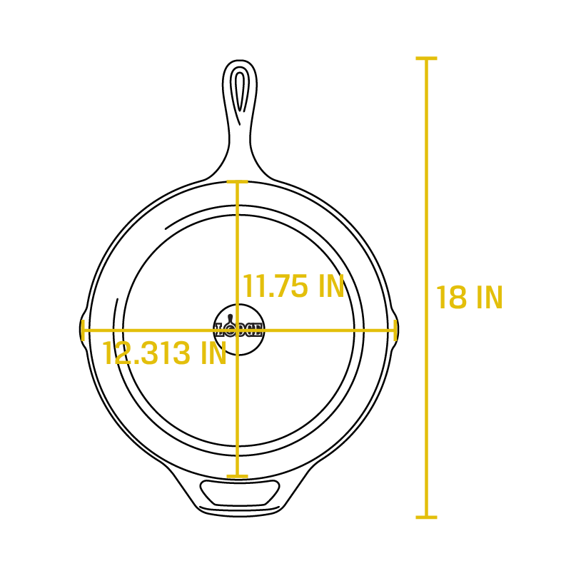 Lodge Castiron - Classic Cast Iron Skillets - Image 121