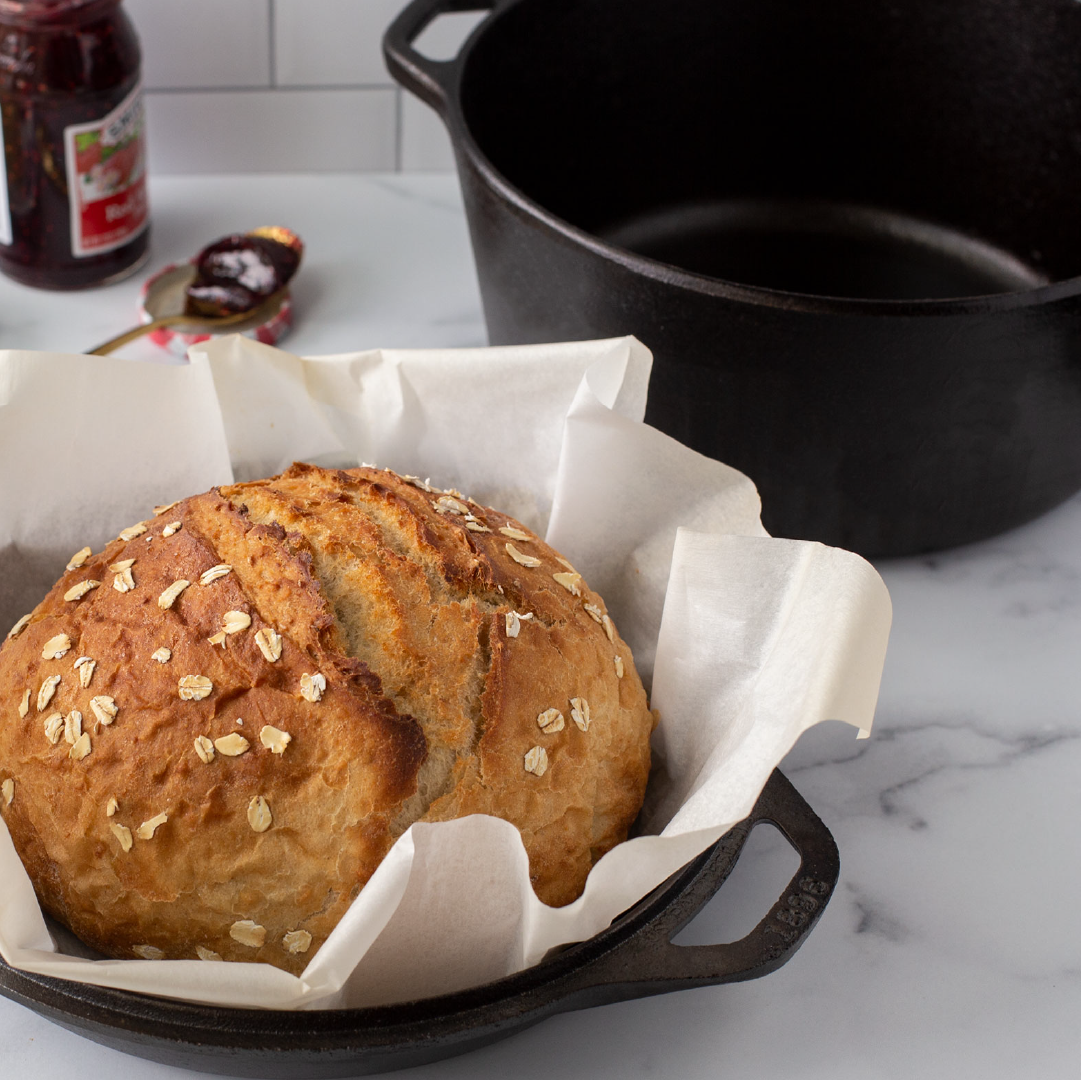 Lodge Castiron - 5 Quart Cast Iron Double Dutch Oven - Image 5
