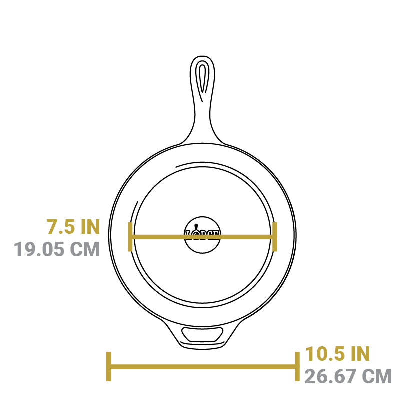 Lodge Castiron - Wanderlust 3.2 Quart Cast Iron Cabin Combo Cooker - Image 10