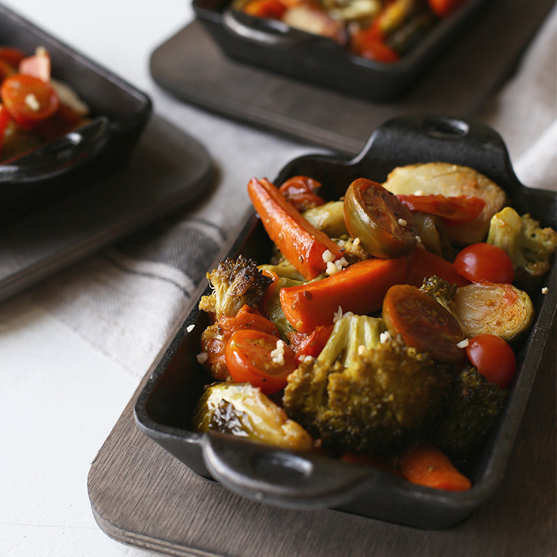 Lodge Castiron - Heat-Treated 14 Ounce Rectangular Cast Iron Mini Server - Image 2