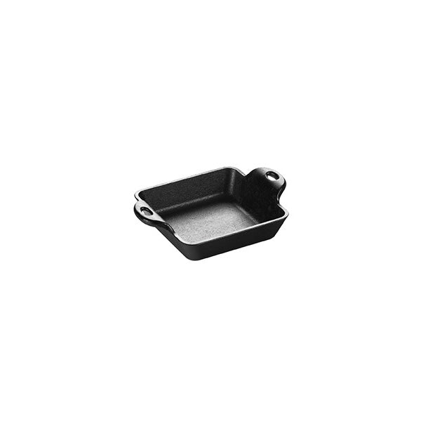 Lodge Castiron - Heat-Treated 10 Ounce Square Cast Iron Mini Server