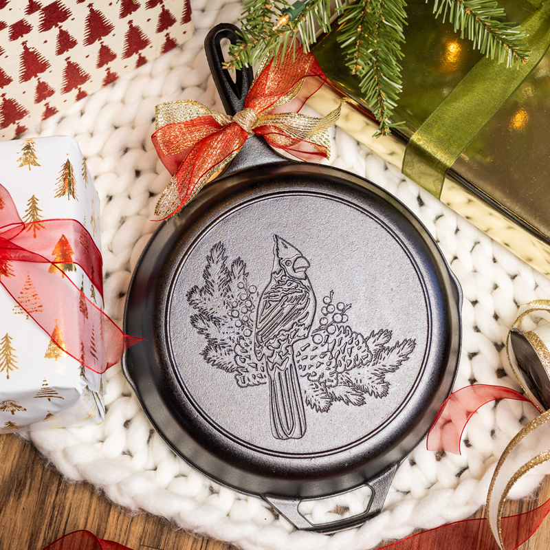 Lodge Ironware - Lodge Ironware - 10.25 Inch Seasoned Cast Iron Cardinal Skillet - Image 3