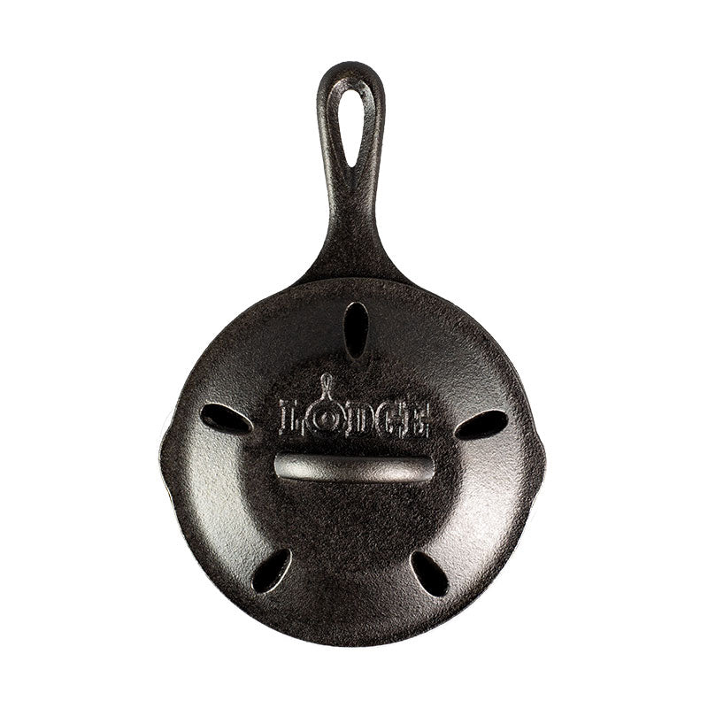 Lodge Castiron - 6.5 Inch Seasoned Cast Iron Smoker Skillet - Image 9