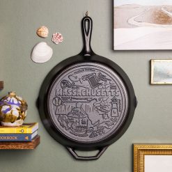 Alternative view of Lodge Castiron - American Road Trip: 12 Inch Seasoned Cast Iron Skillet, Massachusetts