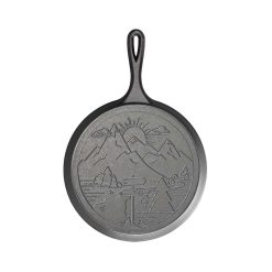 Alternative view of Lodge Castiron - Wanderlust 10.5 Inch Cast Iron Mountain Griddle