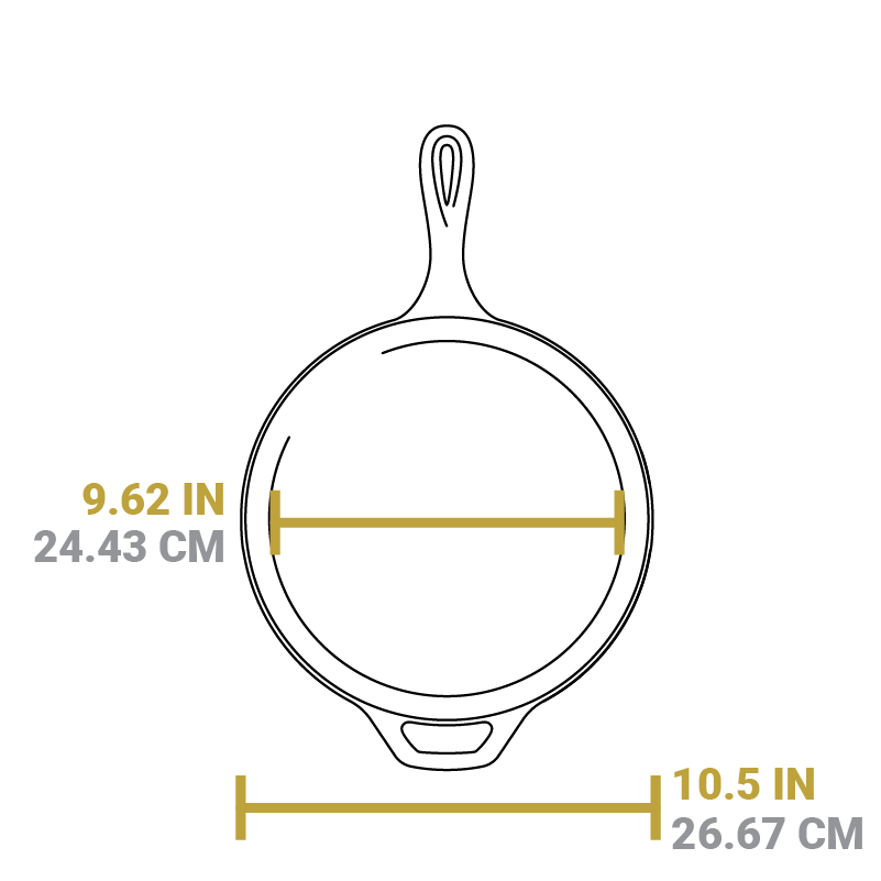 Lodge Castiron - Wanderlust 3.2 Quart Cast Iron Cabin Combo Cooker - Image 7