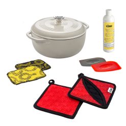 Lodge Castiron - Enamel Dutch Oven Starter Set