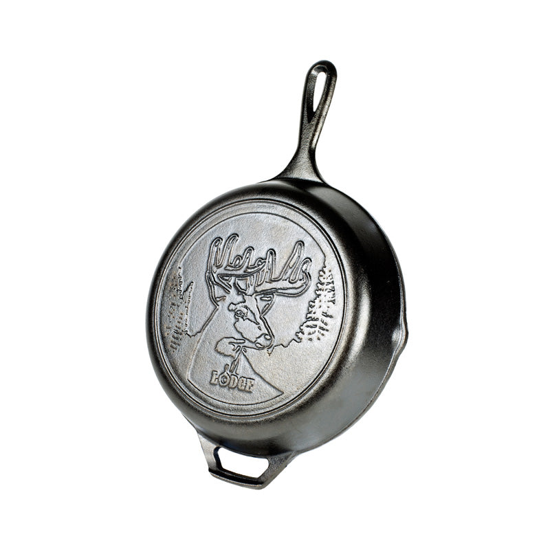 Lodge Castiron - Wildlife Series 10.25 Inch Cast Iron Deer Skillet - Image 7