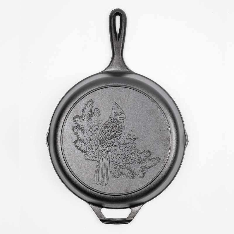 Lodge Ironware - Lodge Ironware - 10.25 Inch Seasoned Cast Iron Cardinal Skillet - Image 2