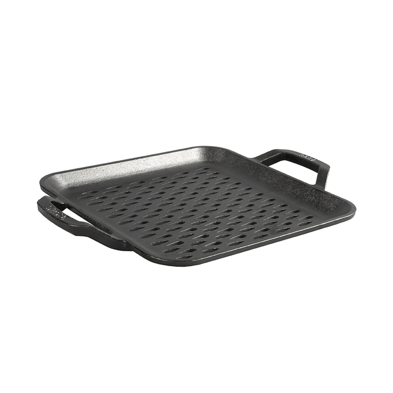 Lodge Castiron - Chef Collection 11 Inch Cast Iron Square Grill Topper - Image 8