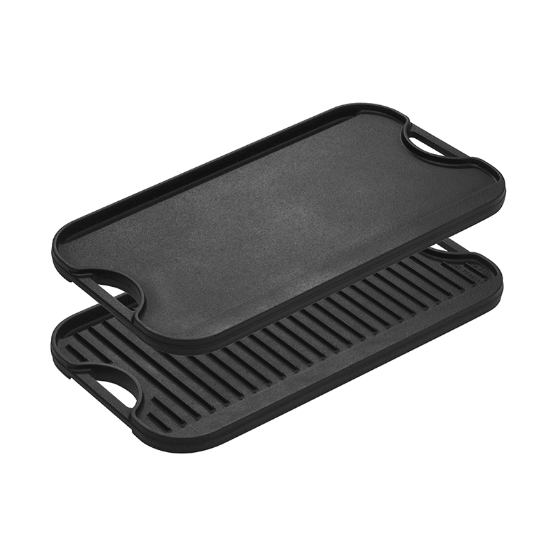 Lodge Castiron - 20 x 10.5 Inch Pro-Grid Reversible Grill/Griddle - Image 11