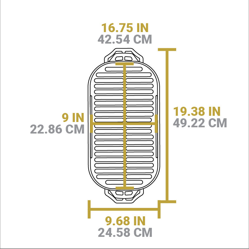 Lodge Ironware - Sportsman’s Pro Cast Iron Grill™ - Image 7