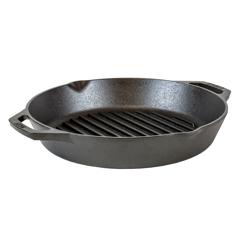 Lodge Castiron - Dual Handle Cast Iron Grill Pan - Image 7