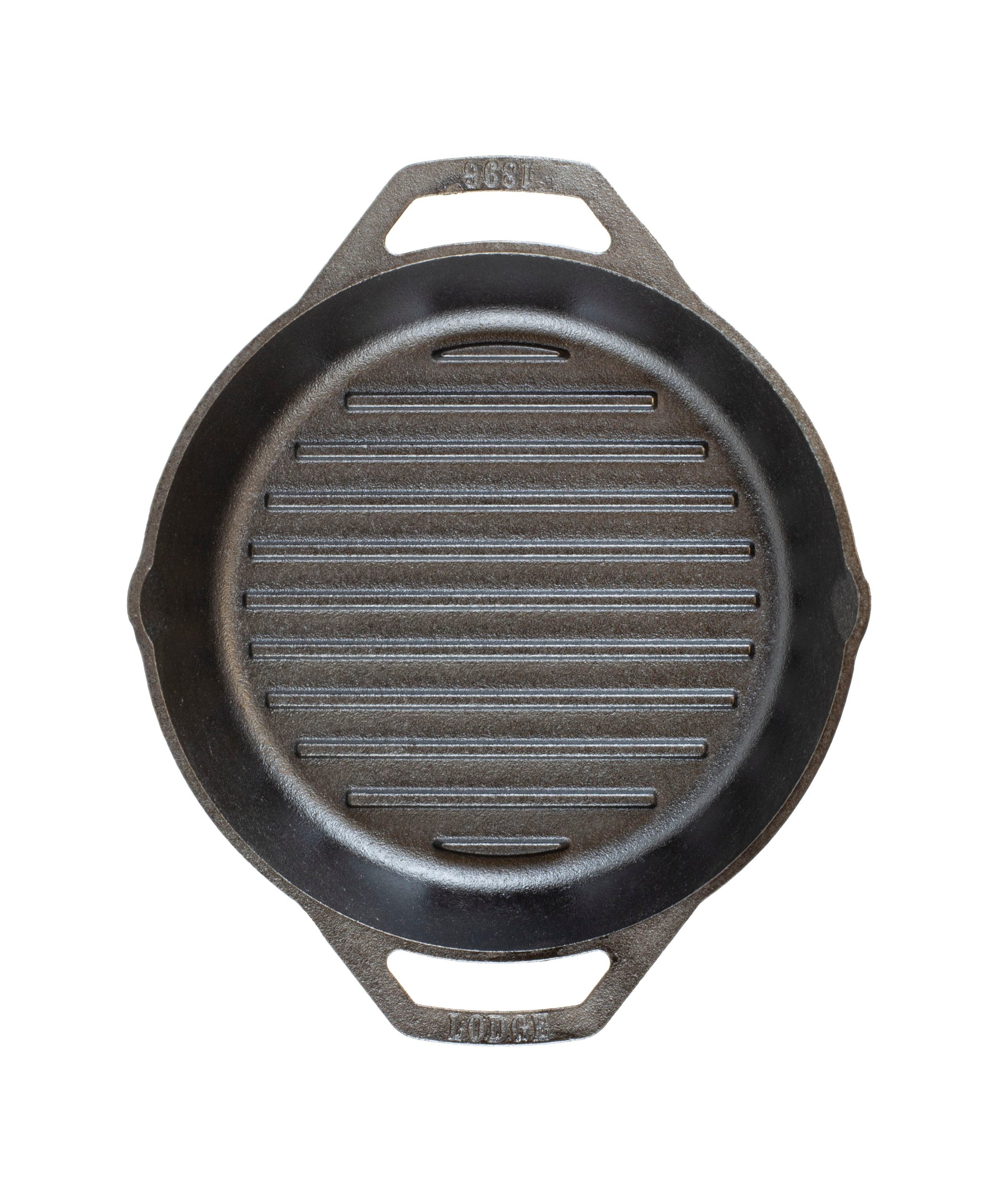 Lodge Castiron - Dual Handle Cast Iron Grill Pan - Image 2