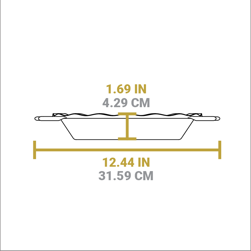 Lodge Castiron - 9 Inch Seasoned Cast Iron Pie Pan - Image 6