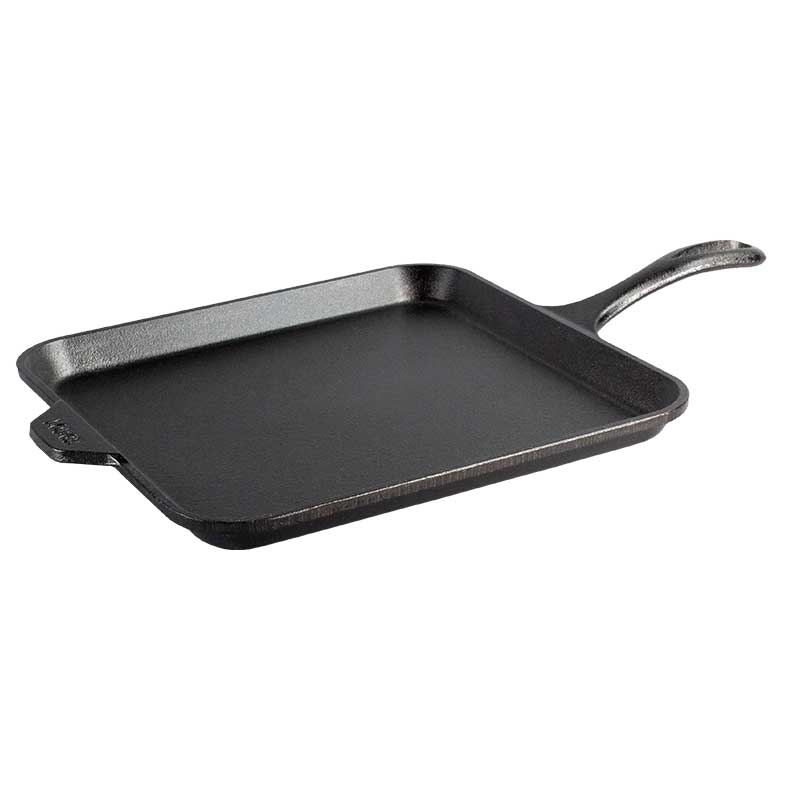 Lodge Castiron - 11 Inch Seasoned Cast Iron Square Griddle