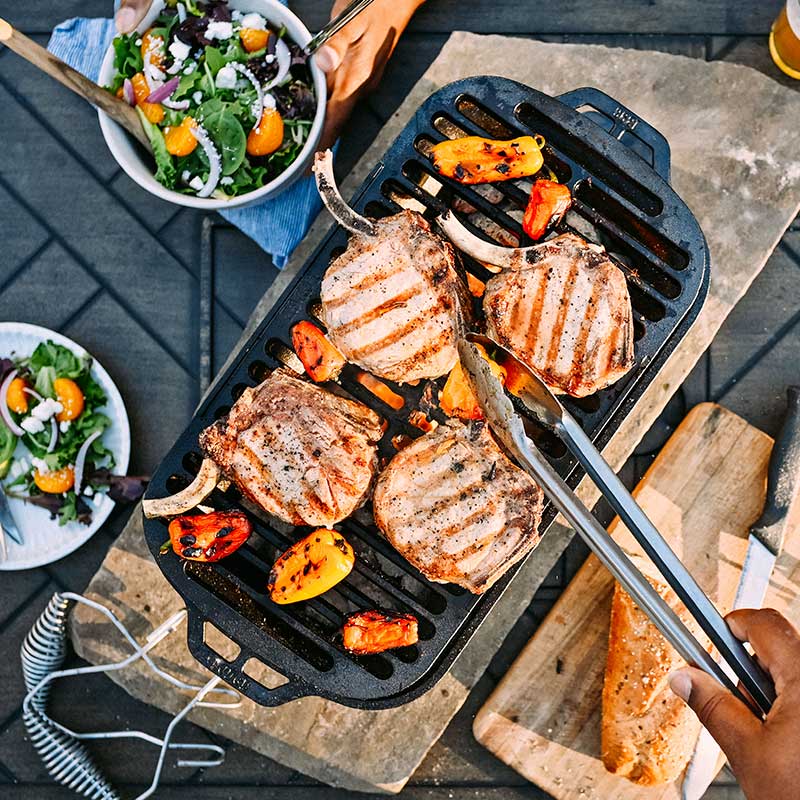Lodge Ironware - Sportsman’s Pro Cast Iron Grill™ - Image 5
