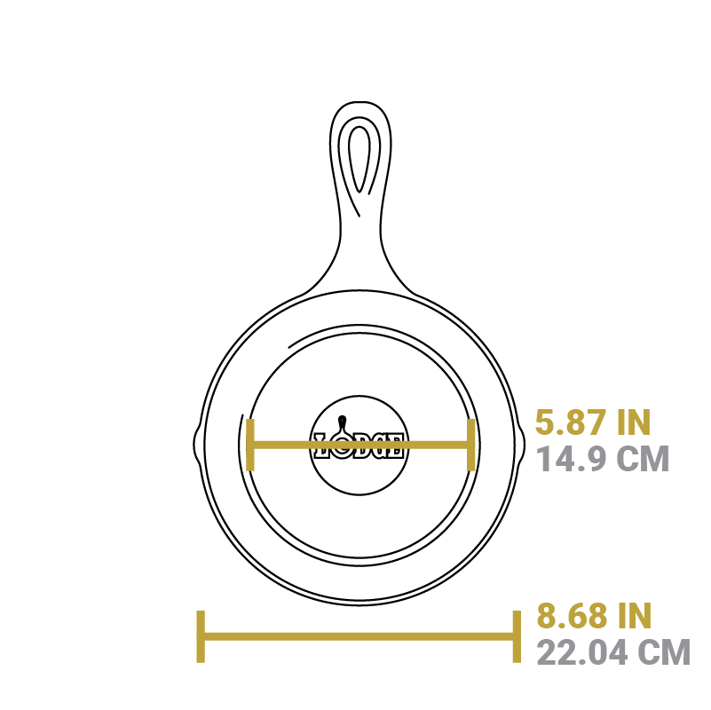 Lodge Castiron - Essential Seasoned Cast Iron Skillet Set - Image 10