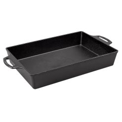 Lodge Castiron - 9 x 13 Inch Seasoned Cast Iron Casserole