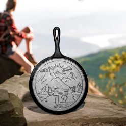 Lodge Castiron - Wanderlust 10.5 Inch Cast Iron Mountain Griddle