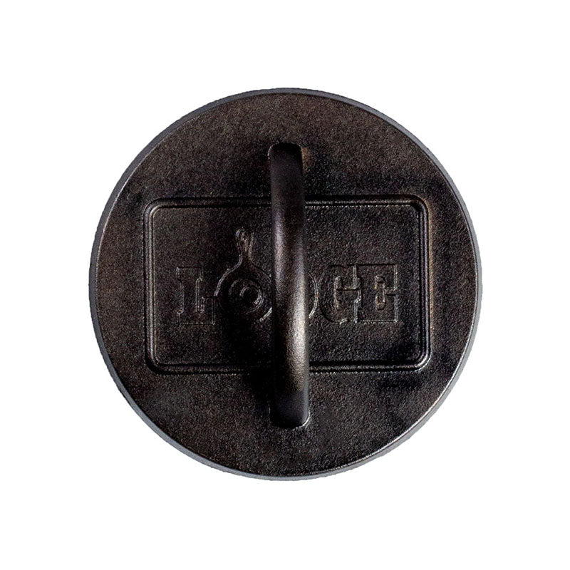 Lodge Castiron - 6.25 Inch Seasoned Cast Iron Burger Press - Image 2