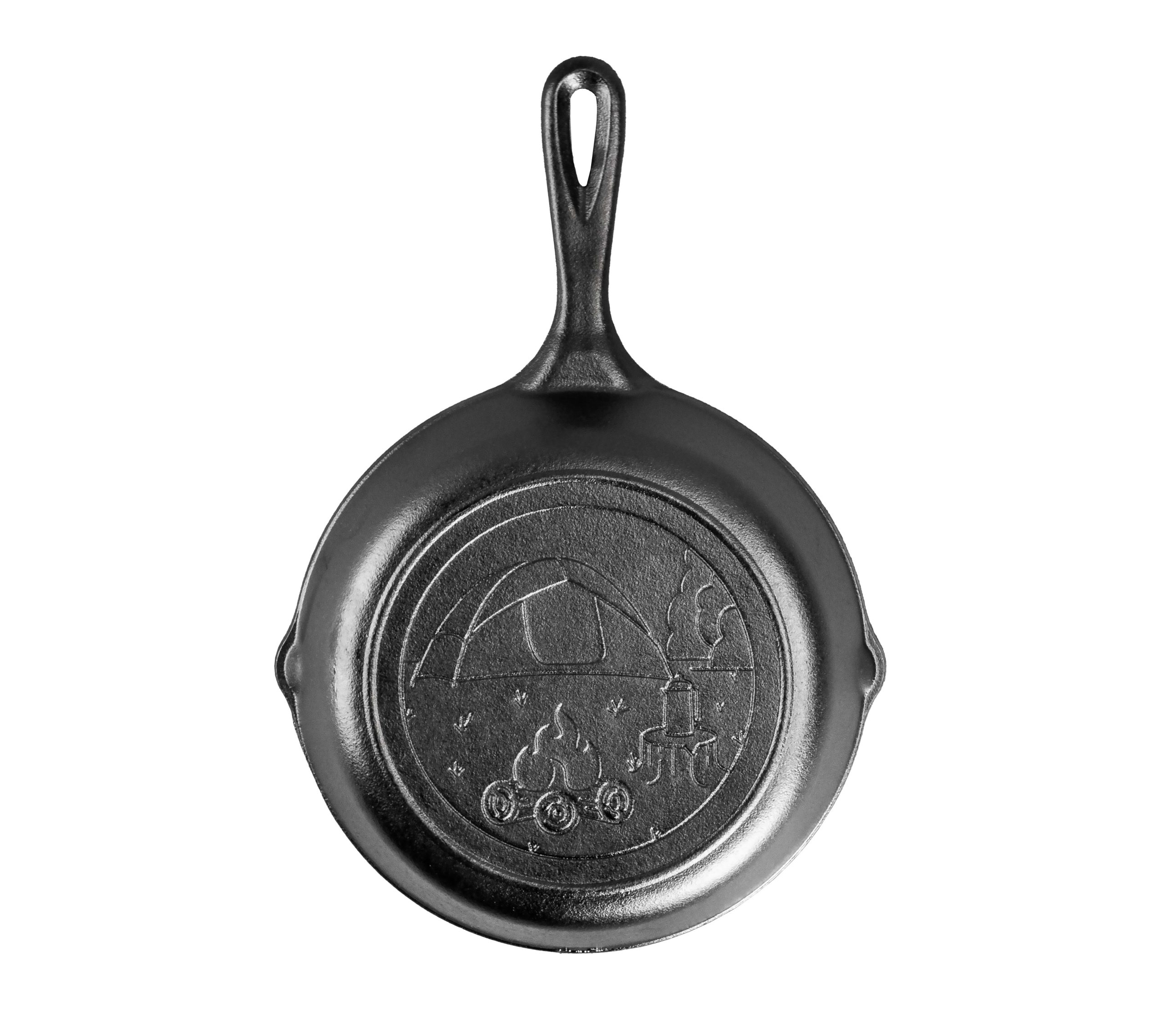 Lodge Castiron - Wanderlust 8 Inch Cast Iron Tent Skillet - Image 9